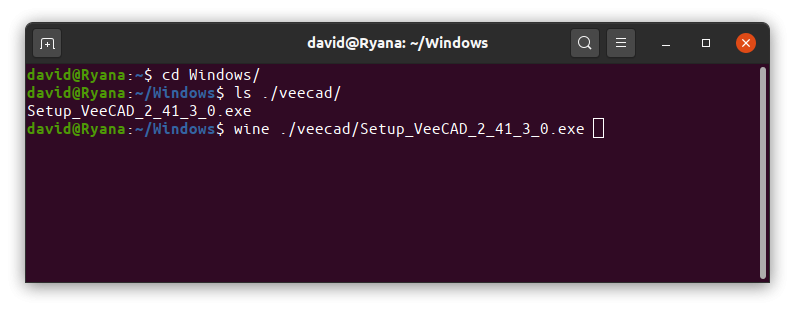 Running_VeeCAD_setup_under_Wine.png
